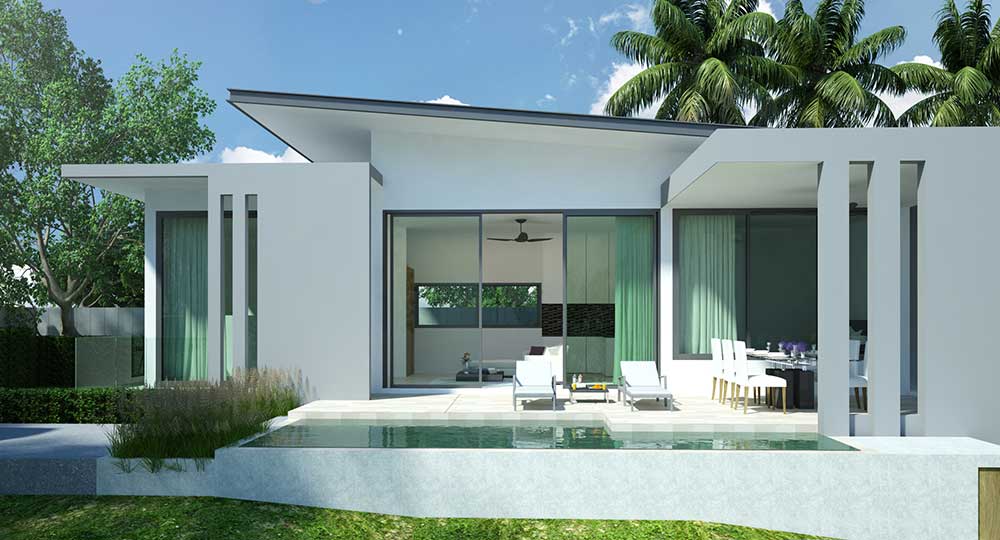 Modern 2-Bed Pool Villas, Bo Phut