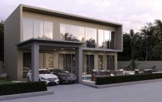 New Contemporary 3-Bed Garden Pool Villas, Maenam