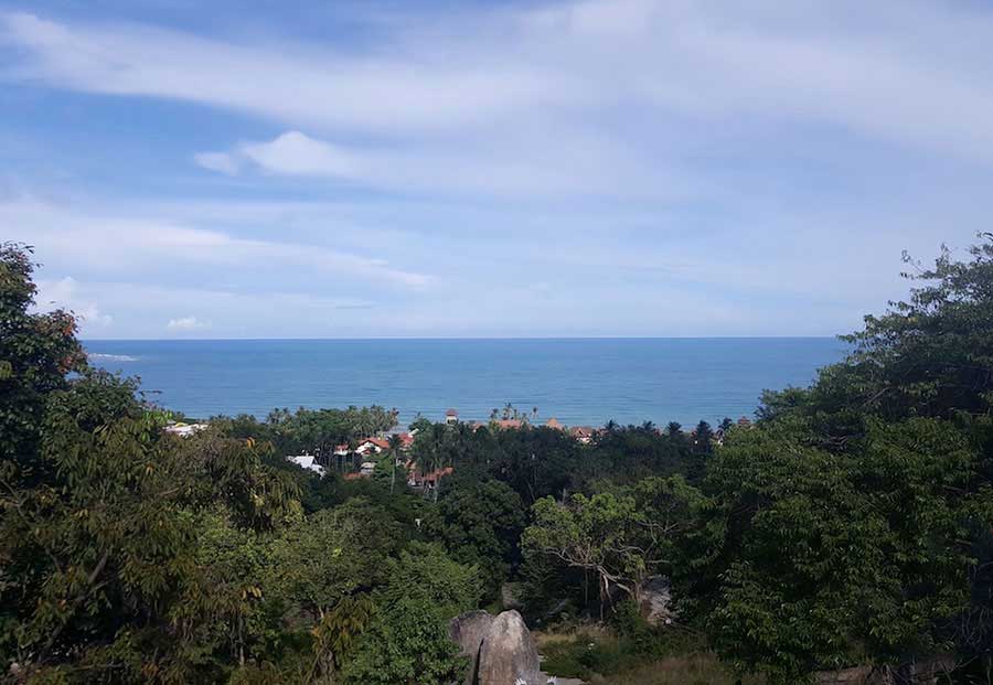 Sea View Land Plots in Lamai with Infrastructure