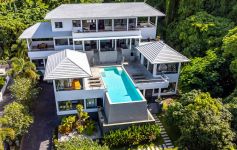 Luxury 7-Bed 1,200 sqm Sea View Pool Villa, Maenam
