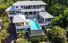 Luxury 7-Bed 1,200 sqm Sea View Pool Villa, Maenam