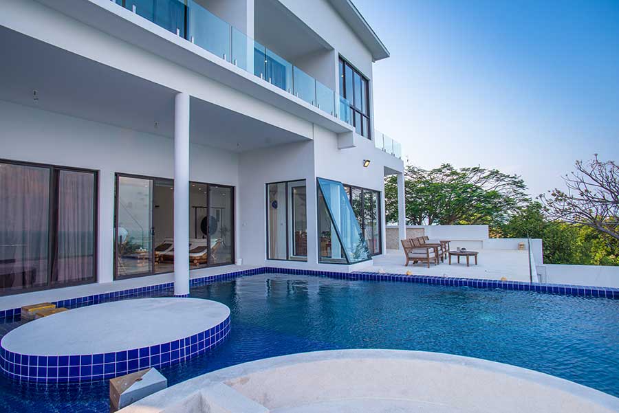 Exclusive 5-Bed Ocean View Villa, Plai Laem