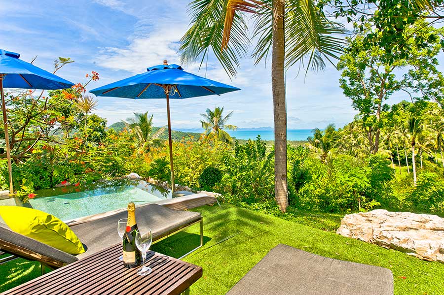 Koh Samui Property For Sale Spectacular Contemporary 5 Bed Hilltop Villa Taling Ngam