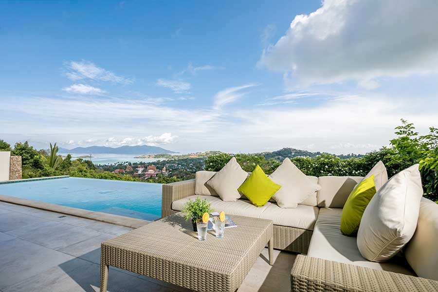 The Ridge Villa 9 - 4-bed Panoramic Sea View Villa, Plai Laem
