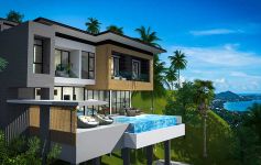 3 & 4-Bed Panoramic Sea View Villas, Chaweng Noi