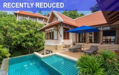 Charming 3-Bedroom Sea View Pool Villa, Bang Por