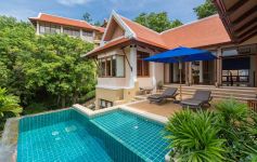 Charming 3-Bedroom Sea View Pool Villa, Bang Por