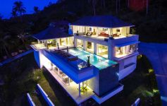 Contemporary Deluxe 4-Bed Ocean View Villa, Bang Por