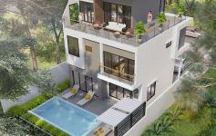 Sense 8 Samui, Tasanee Villa - Modern 4-Bed Sea View Pool Villas, Plai Laem