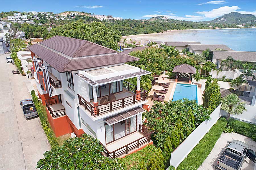Six Hills - Luxury 4 Bed Sea View Villa, Plai Laem, North-East Peninsula