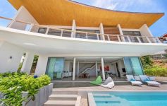 Panoramic Sea View Villa Plus Studio Apartment, Plai Laem