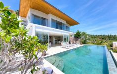 Villa Zoe - Modern 3-Bed Ocean View Pool Villa, Bang Por