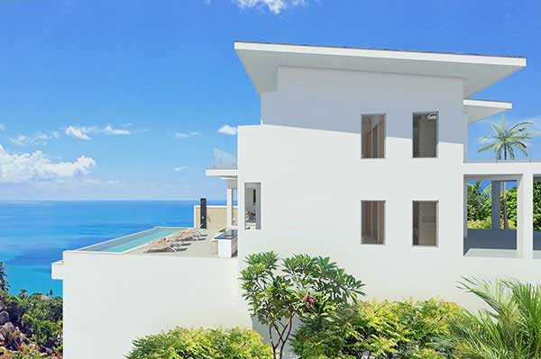 Panoramic Ocean View Villas - Collection of Three