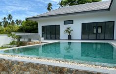 Modern 3-Bed Garden Pool Villas, Maenam