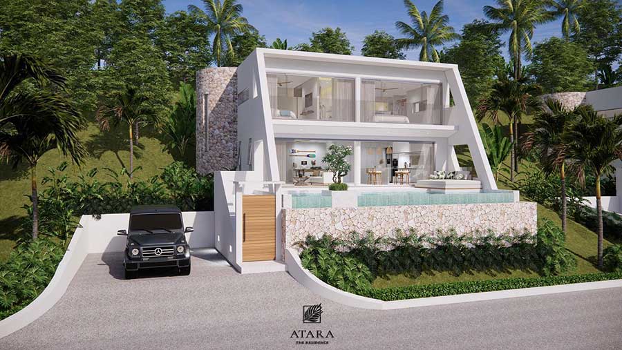 Atara Villas, Koh Samui - Modern Sea View Pool Villas, Chaweng