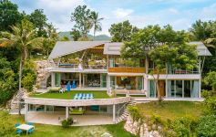 Spectacular Contemporary 5-Bed Hilltop Villa, Taling Ngam – Prime Hilltop Land
