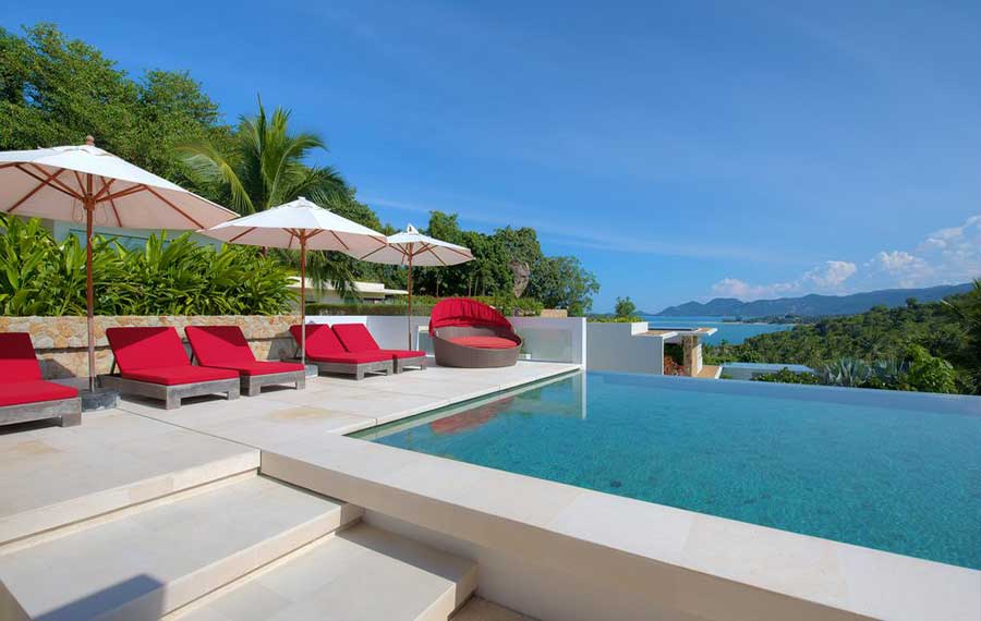 Luxury 4-Bed Contemporary Villa in Gated Estate, Choeng Mon